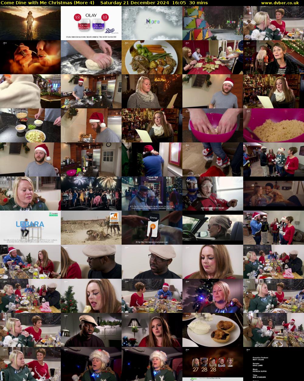 Come Dine with Me Christmas (More 4) Saturday 21 December 2024 16:05 - 16:35