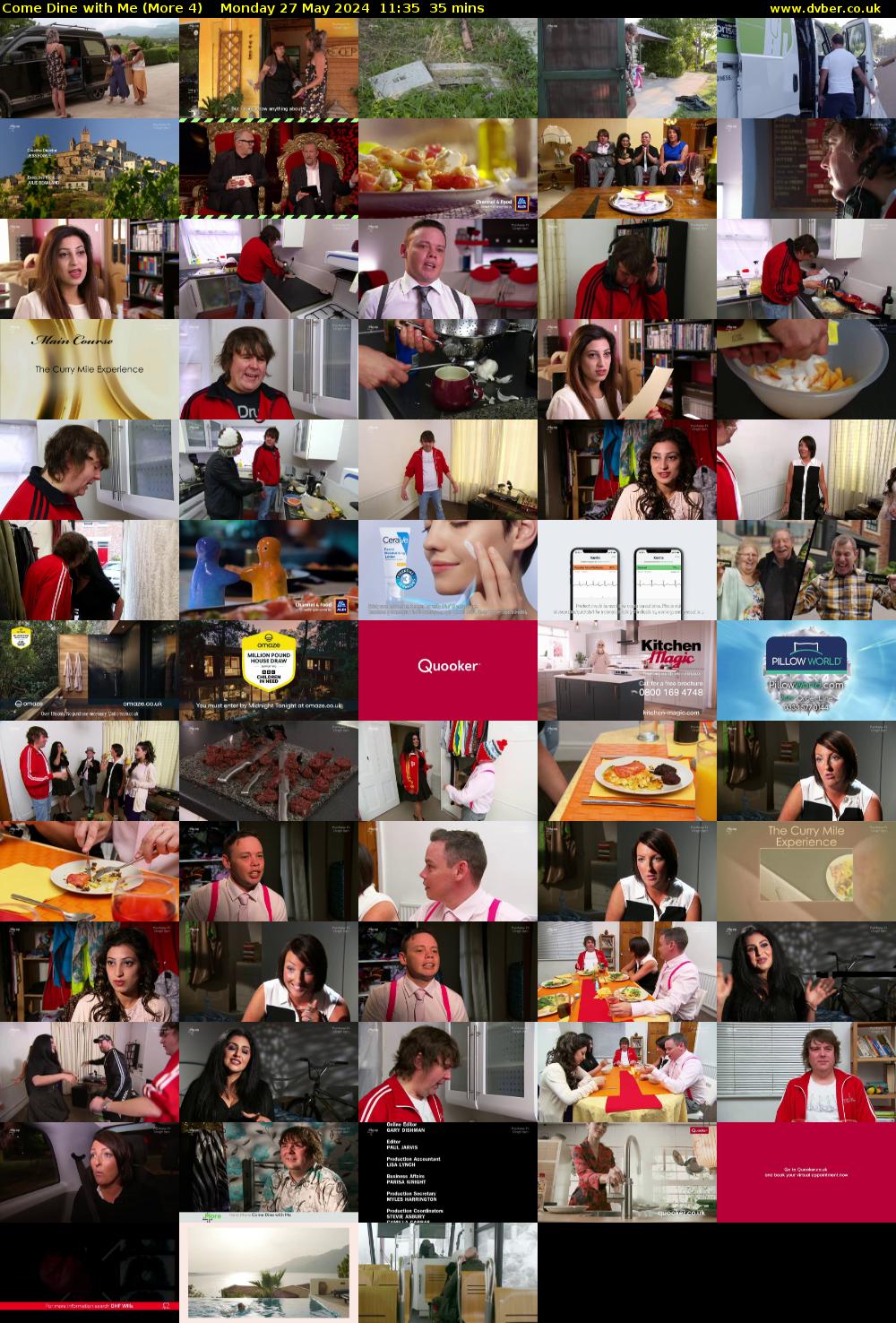 Come Dine with Me (More 4) Monday 27 May 2024 11:35 - 12:10