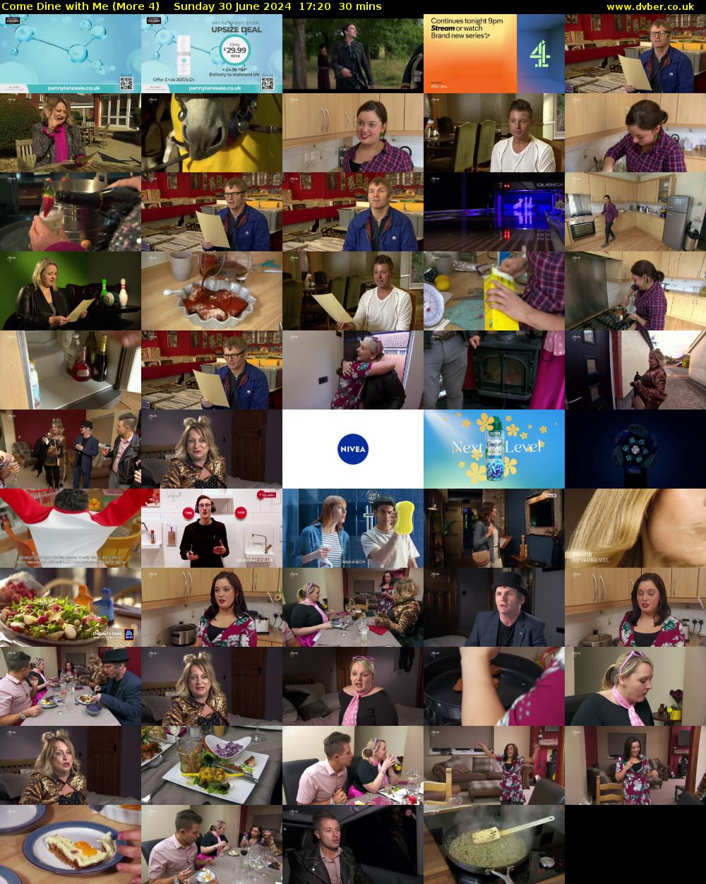 Come Dine with Me (More 4) Sunday 30 June 2024 17:20 - 17:50