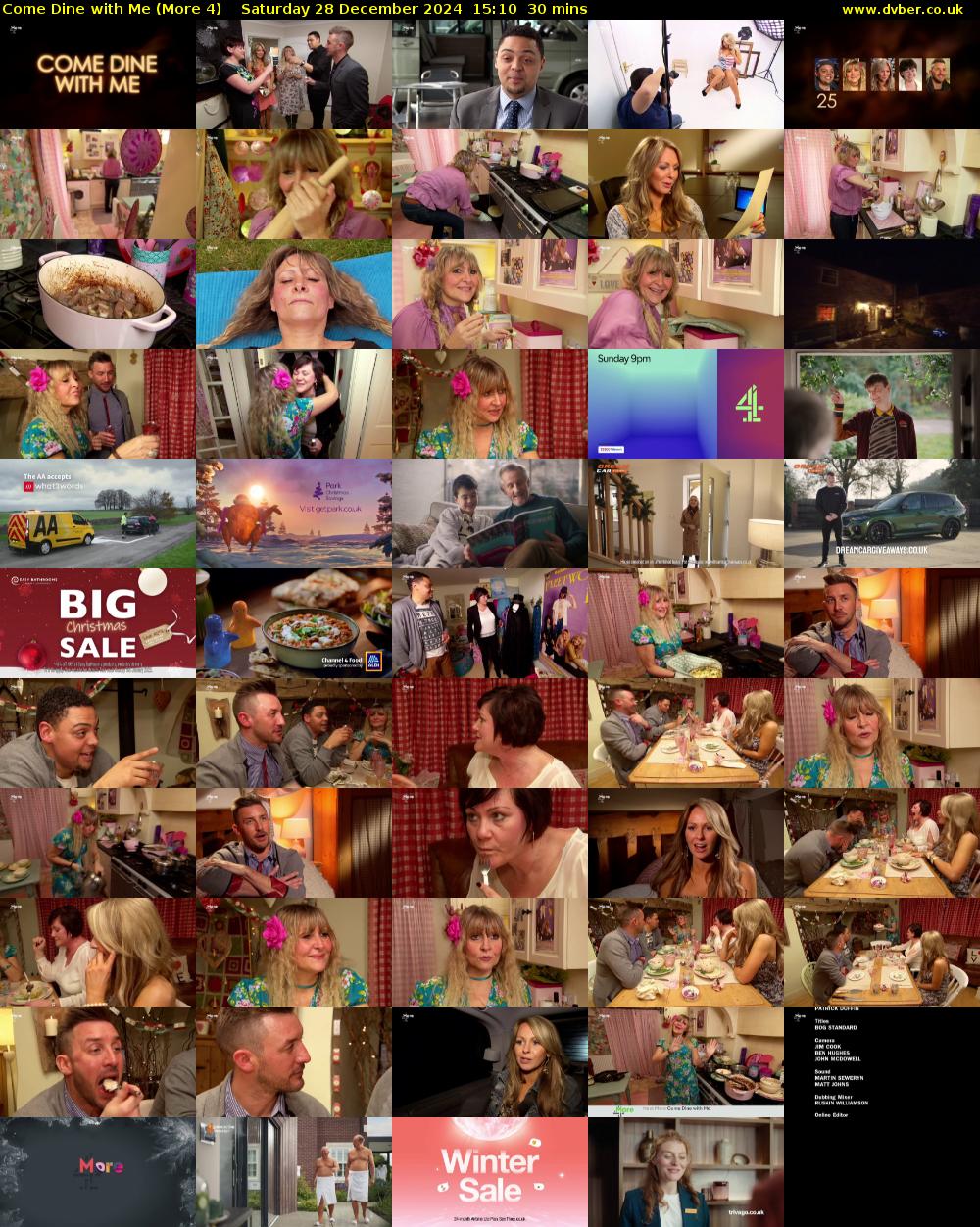 Come Dine with Me (More 4) Saturday 28 December 2024 15:10 - 15:40