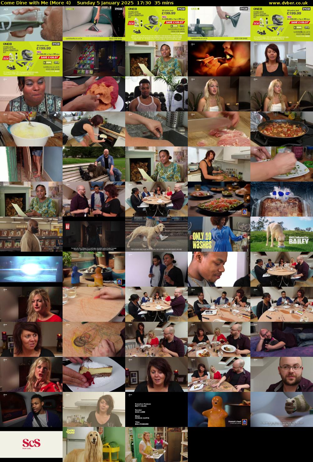 Come Dine with Me (More 4) Sunday 5 January 2025 17:30 - 18:05