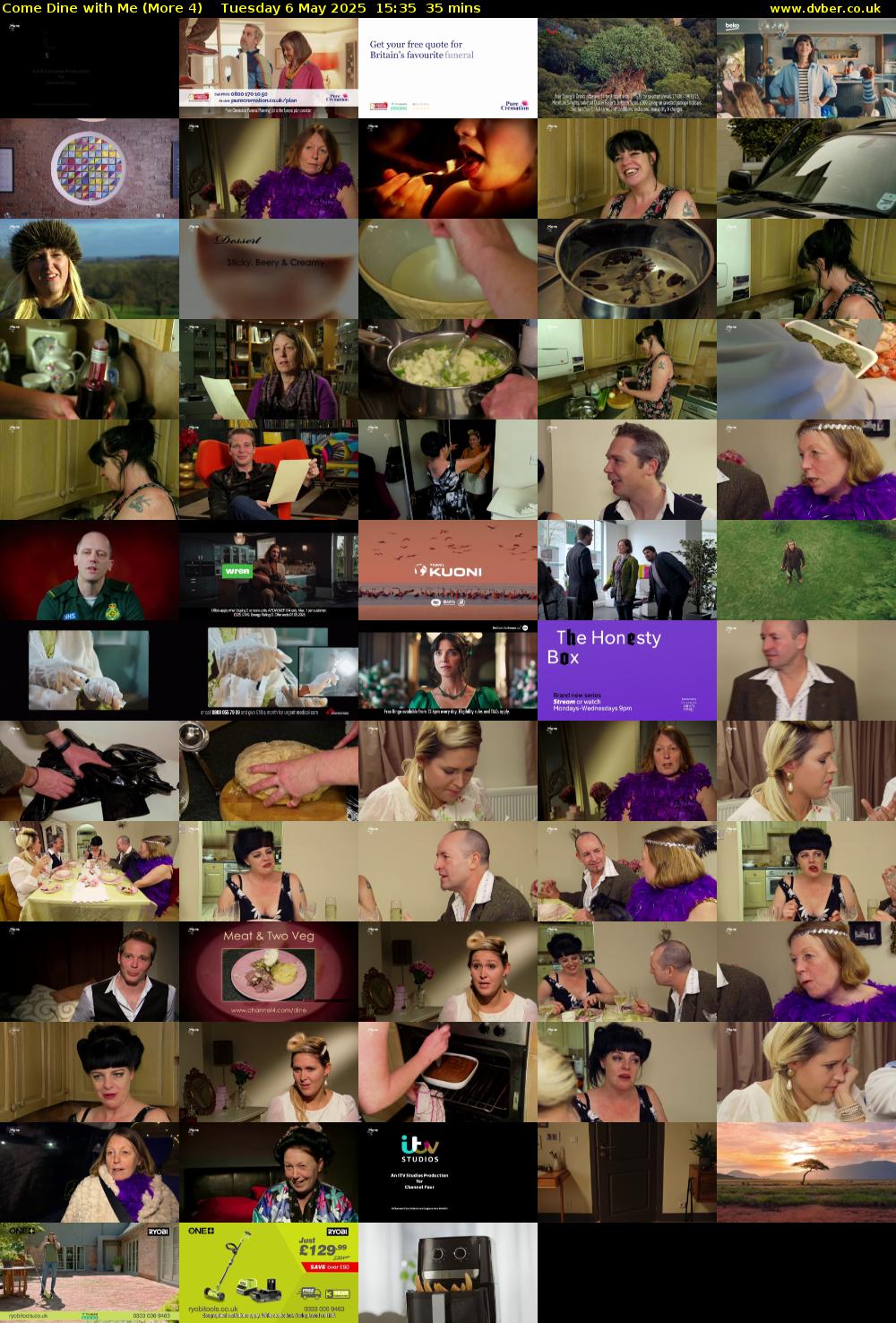 Come Dine with Me (More 4) Tuesday 6 May 2025 15:35 - 16:10