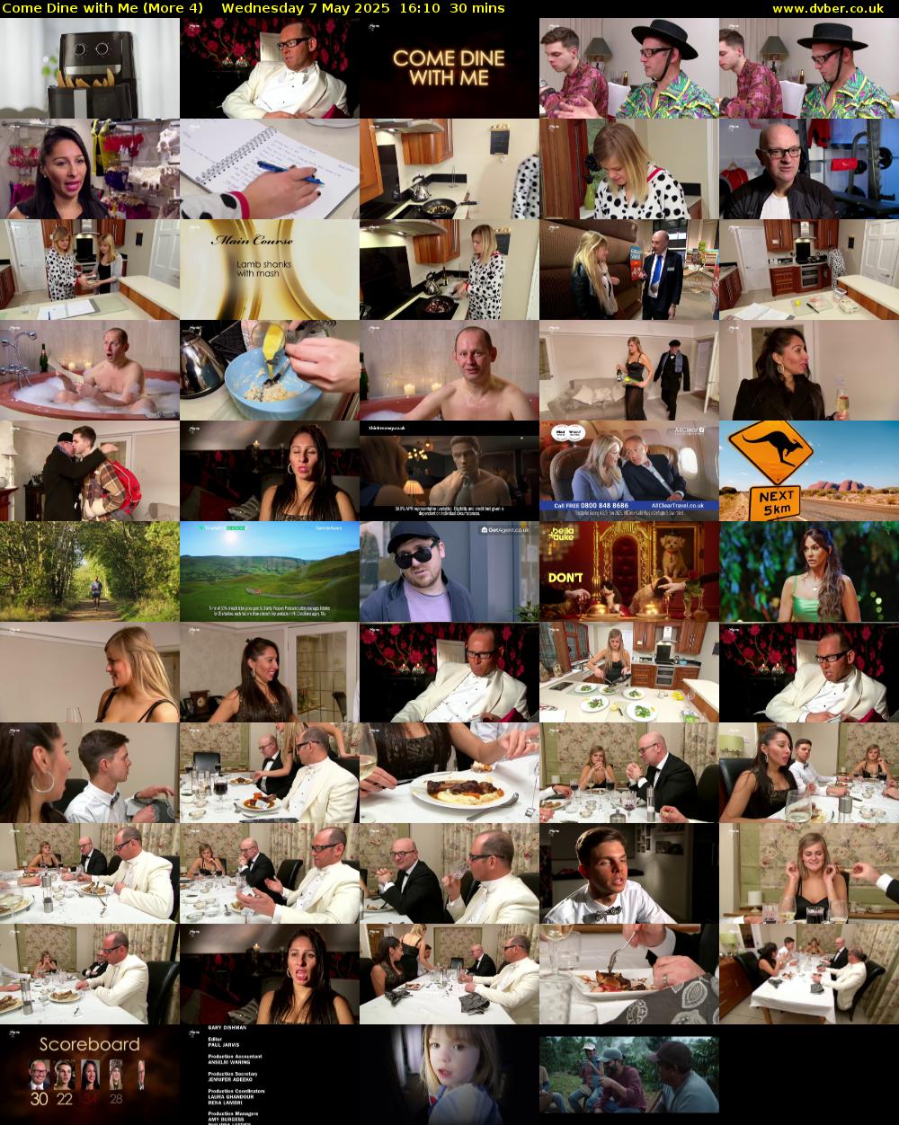 Come Dine with Me (More 4) Wednesday 7 May 2025 16:10 - 16:40