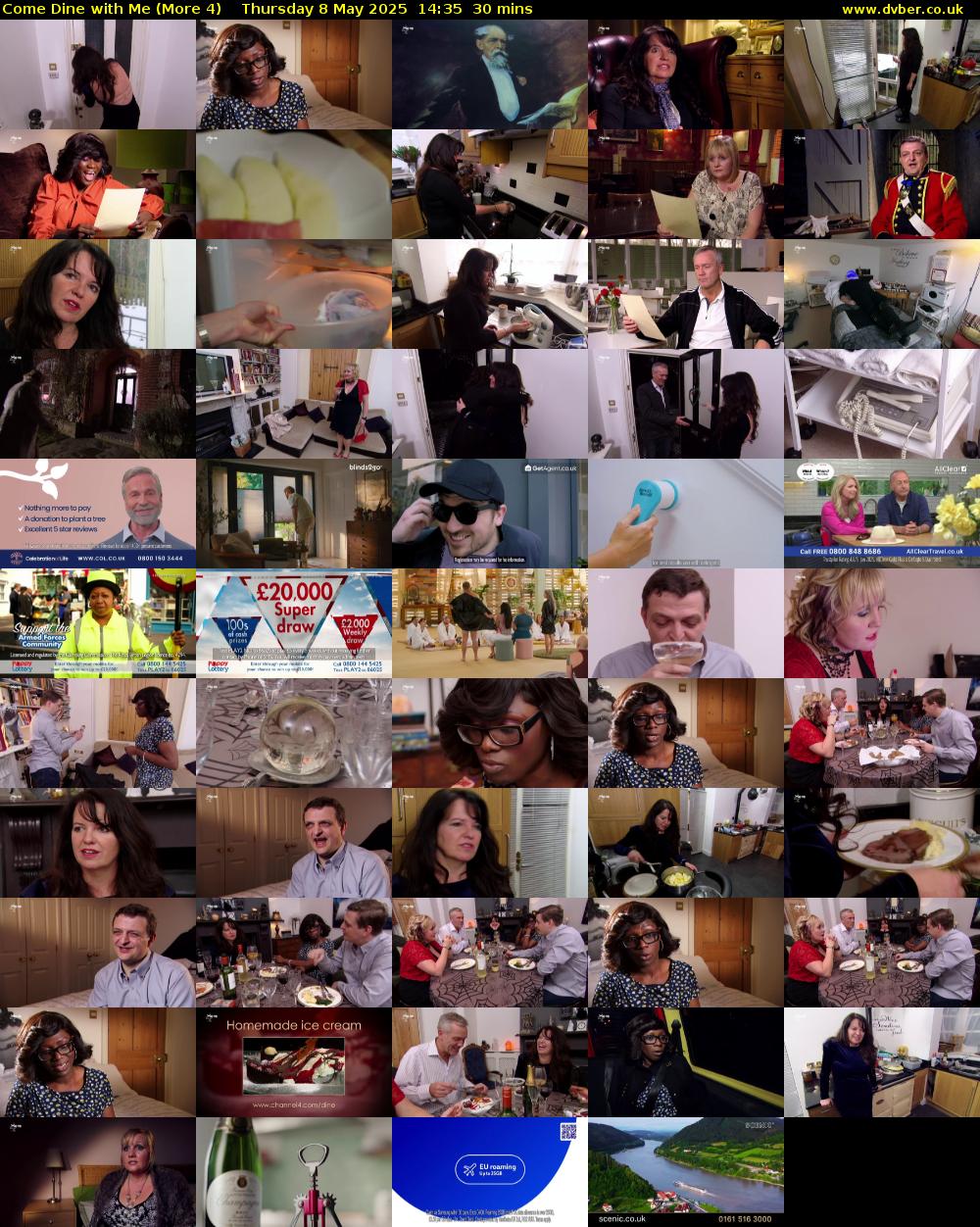 Come Dine with Me (More 4) Thursday 8 May 2025 14:35 - 15:05