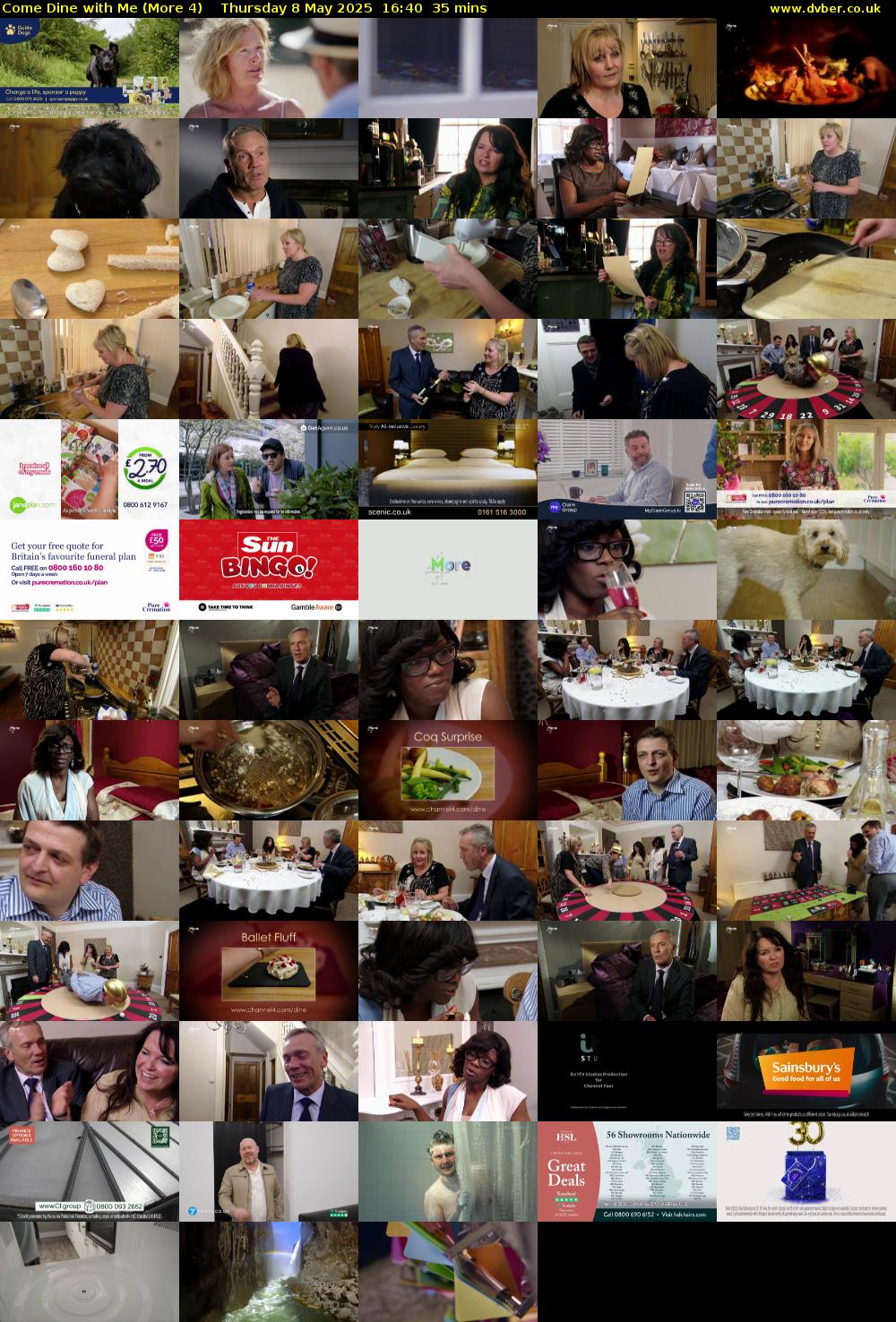 Come Dine with Me (More 4) Thursday 8 May 2025 16:40 - 17:15