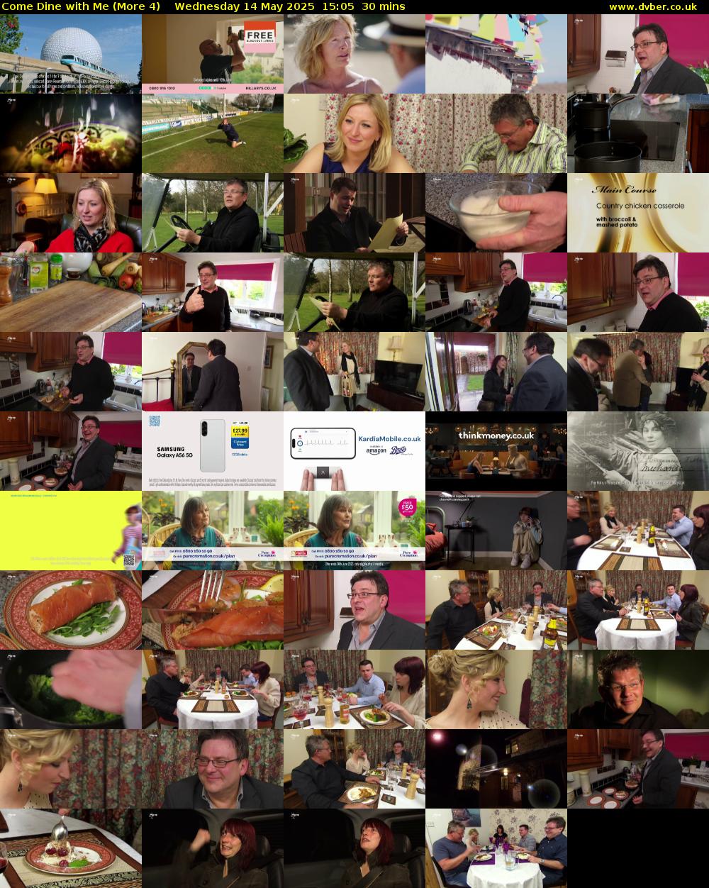 Come Dine with Me (More 4) Wednesday 14 May 2025 15:05 - 15:35