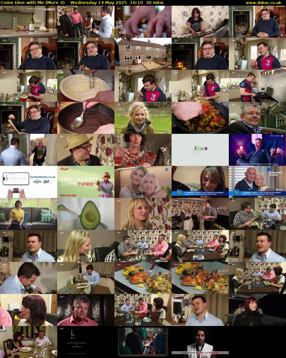 Come Dine with Me (More 4) Wednesday 14 May 2025 16:10 - 16:40