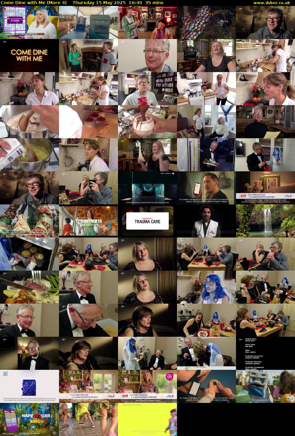 Come Dine with Me (More 4) Thursday 15 May 2025 16:40 - 17:15