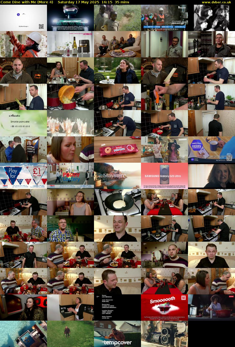 Come Dine with Me (More 4) Saturday 17 May 2025 16:15 - 16:50