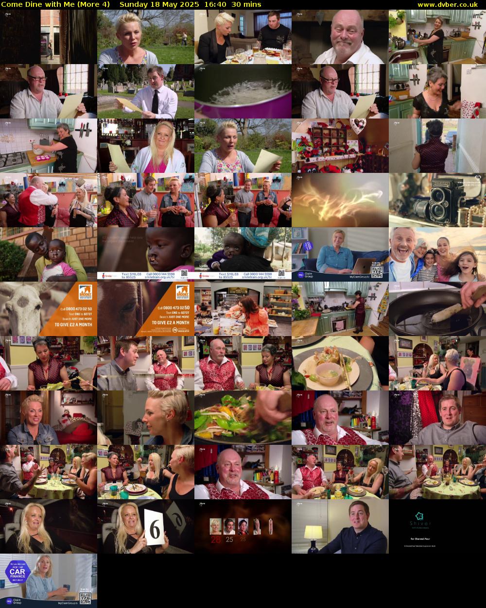 Come Dine with Me (More 4) Sunday 18 May 2025 16:40 - 17:10