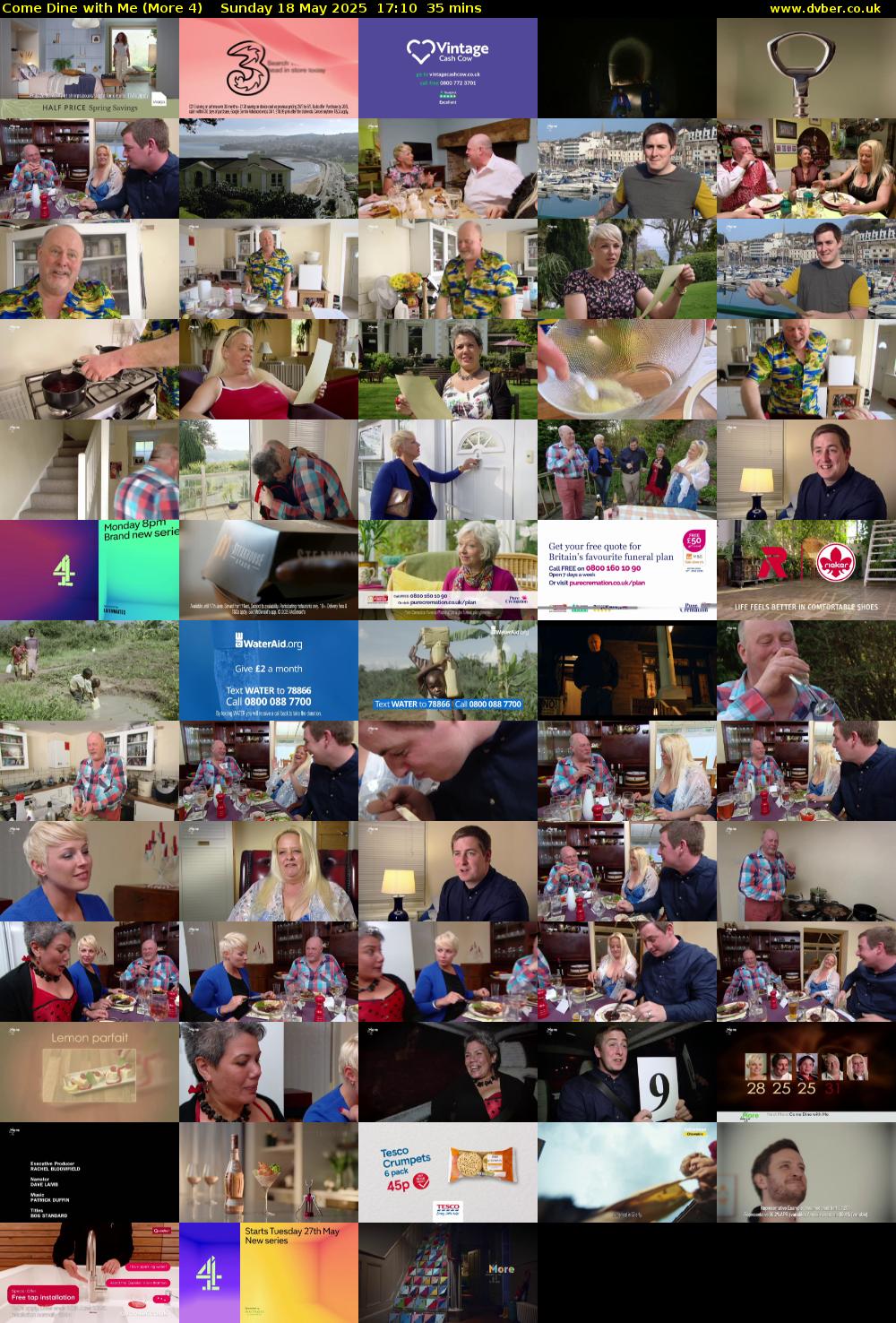 Come Dine with Me (More 4) Sunday 18 May 2025 17:10 - 17:45