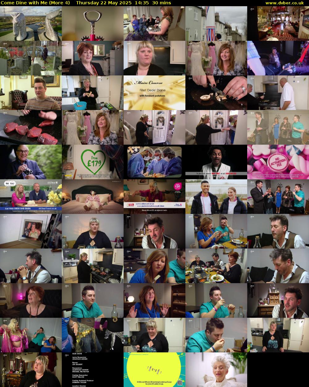 Come Dine with Me (More 4) Thursday 22 May 2025 14:35 - 15:05