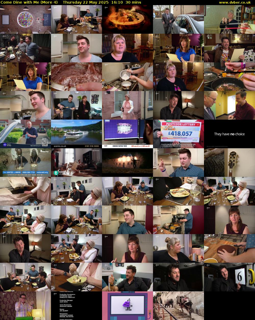 Come Dine with Me (More 4) Thursday 22 May 2025 16:10 - 16:40