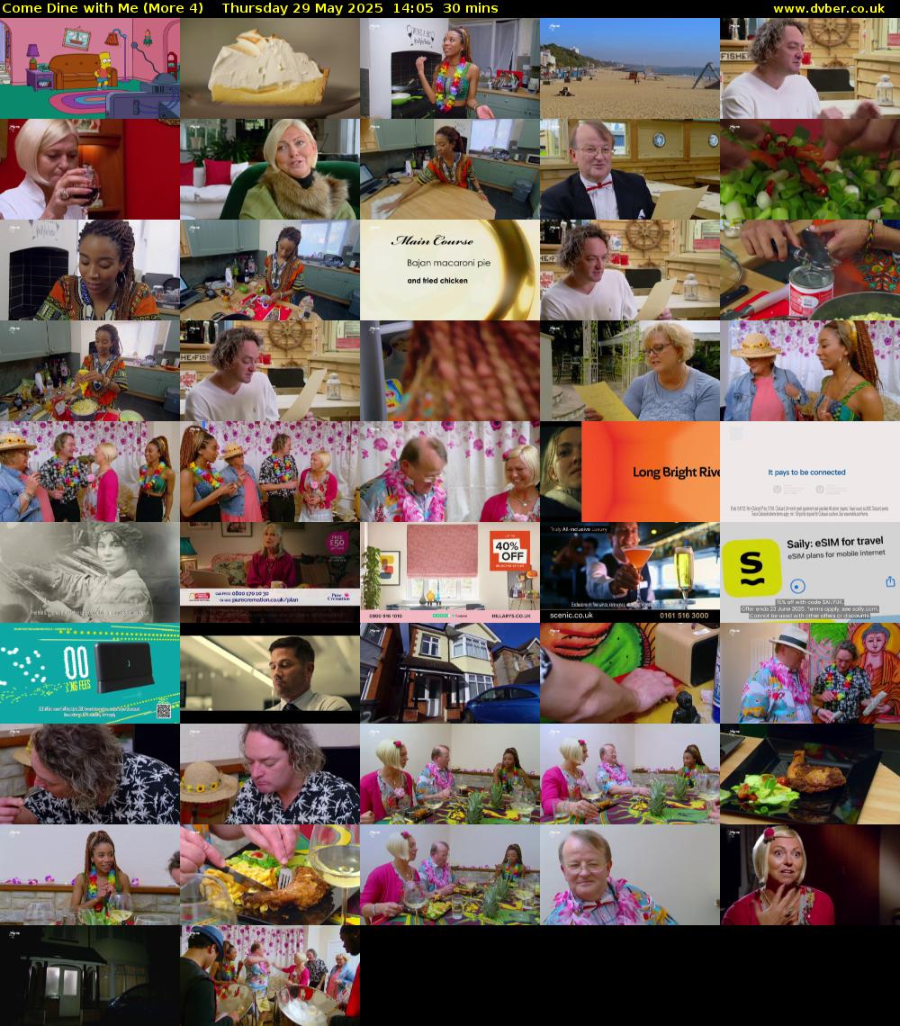 Come Dine with Me (More 4) Thursday 29 May 2025 14:05 - 14:35