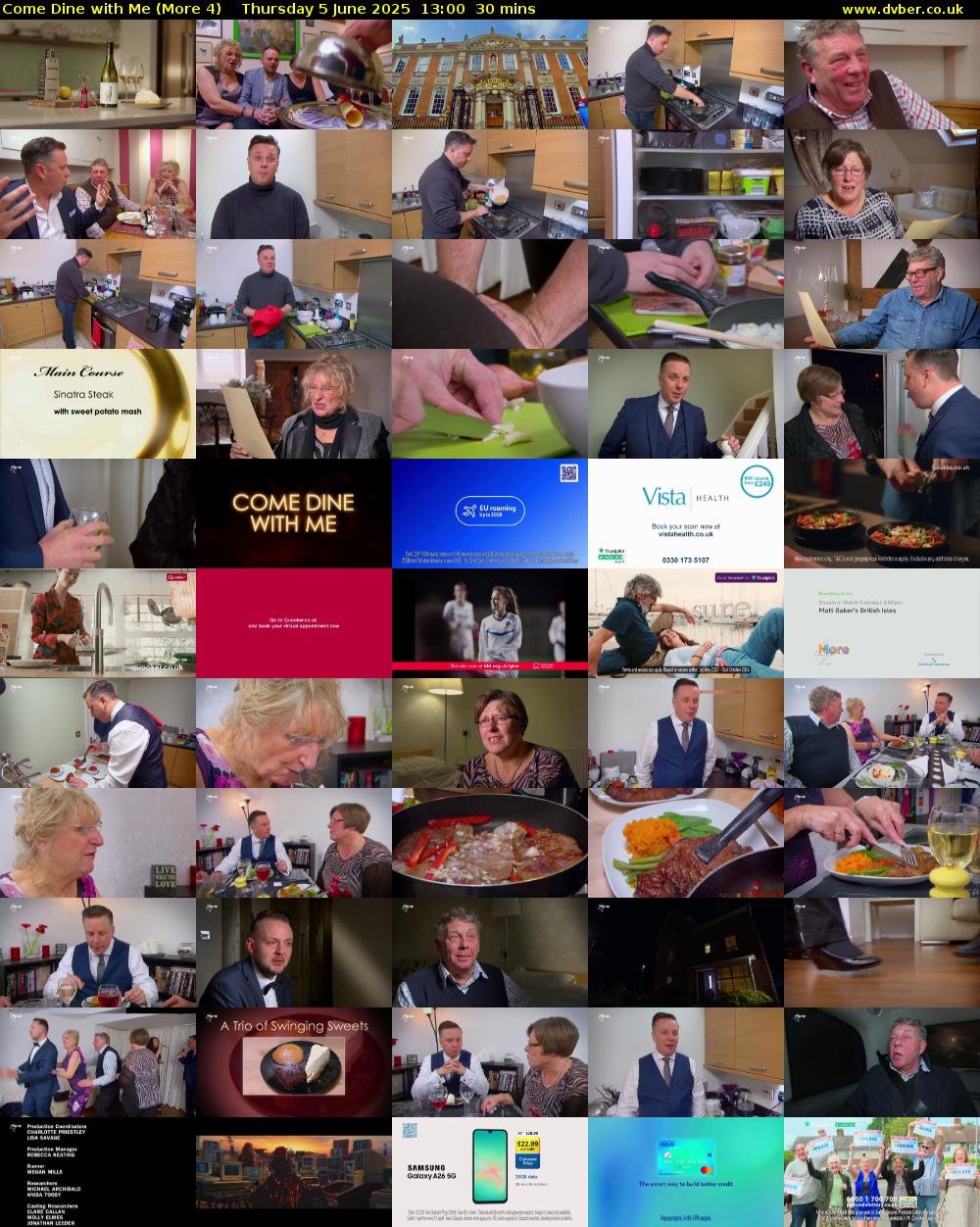 Come Dine with Me (More 4) Thursday 5 June 2025 13:00 - 13:30