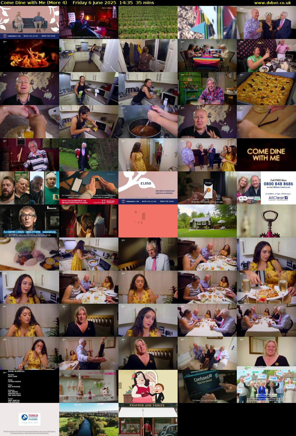 Come Dine with Me (More 4) Friday 6 June 2025 14:35 - 15:10