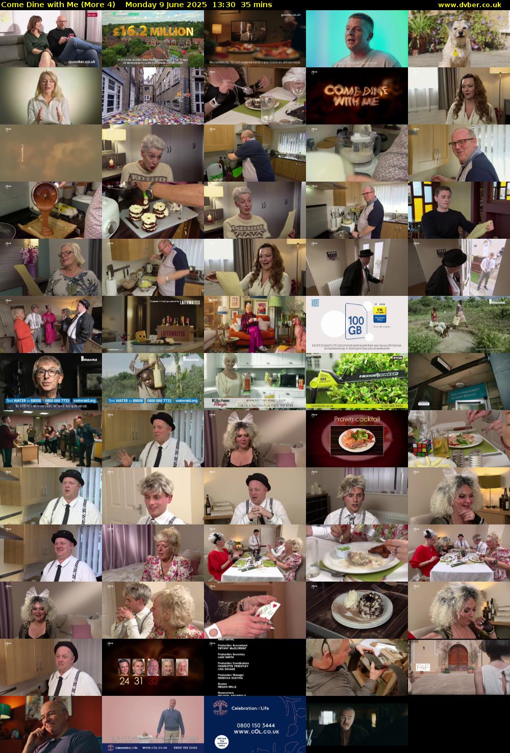 Come Dine with Me (More 4) Monday 9 June 2025 13:30 - 14:05