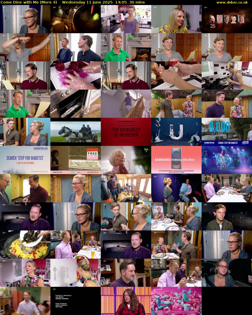Come Dine with Me (More 4) Wednesday 11 June 2025 14:05 - 14:35