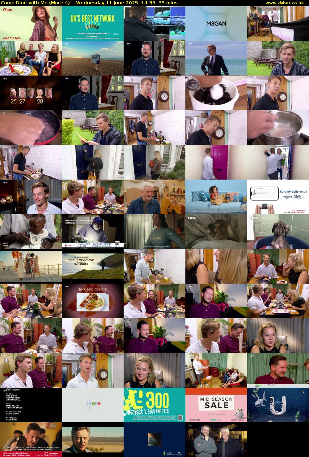 Come Dine with Me (More 4) Wednesday 11 June 2025 14:35 - 15:10