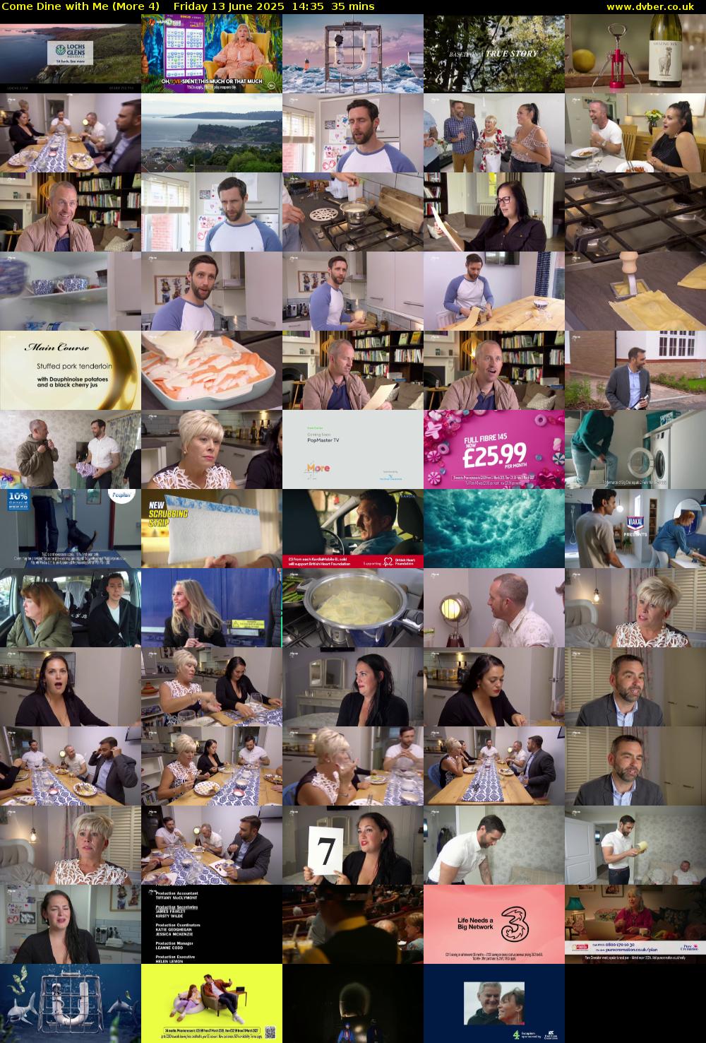 Come Dine with Me (More 4) Friday 13 June 2025 14:35 - 15:10