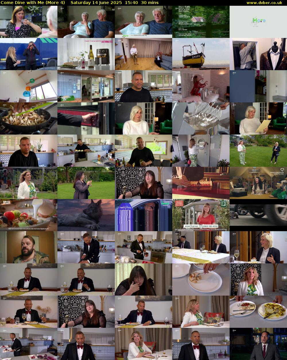 Come Dine with Me (More 4) Saturday 14 June 2025 15:40 - 16:10