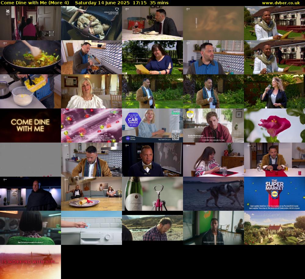 Come Dine with Me (More 4) Saturday 14 June 2025 17:15 - 17:50