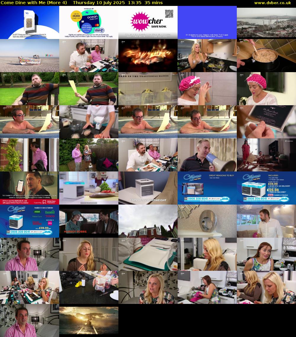 Come Dine with Me (More 4) Thursday 10 July 2025 13:35 - 14:10