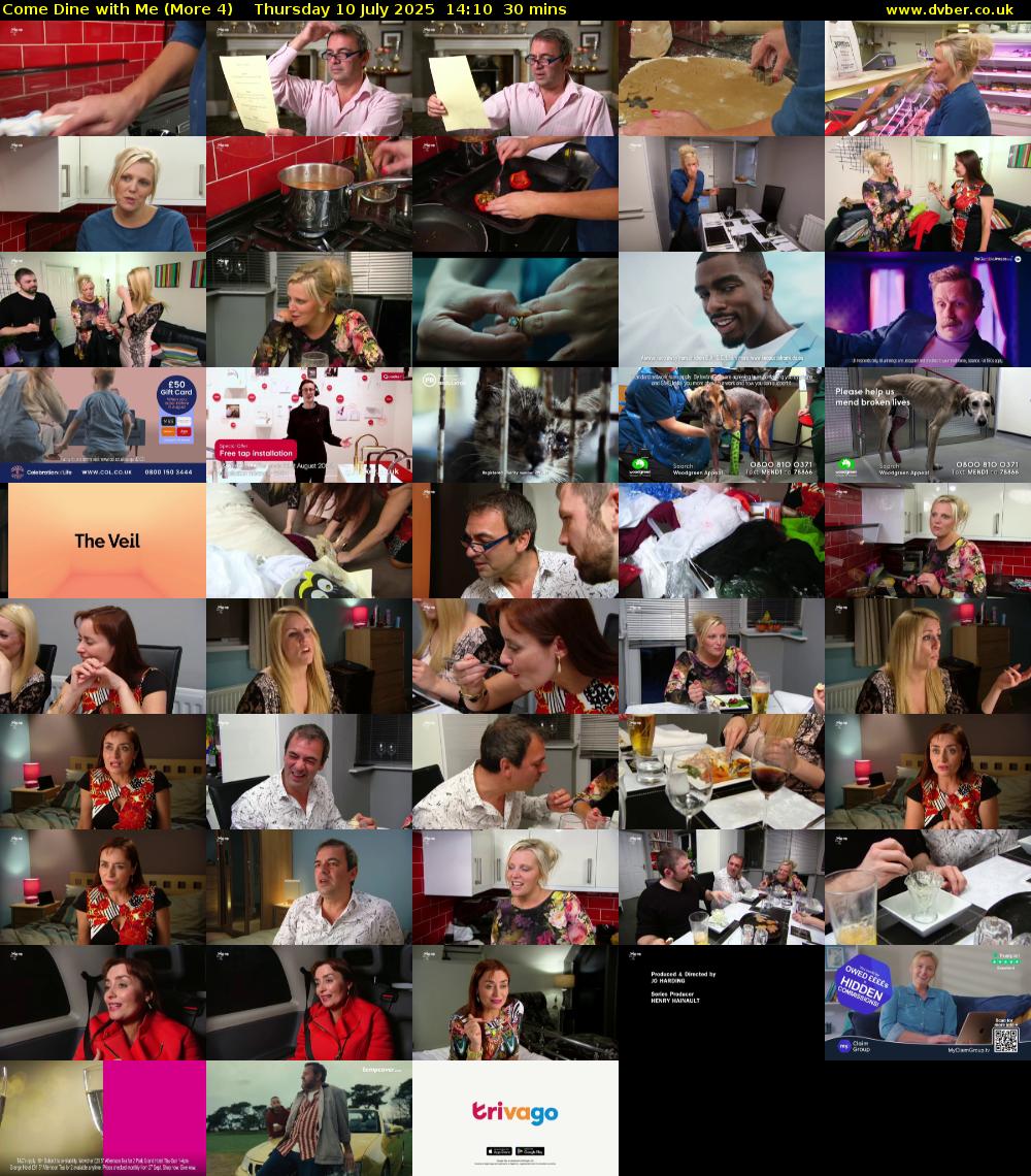 Come Dine with Me (More 4) Thursday 10 July 2025 14:10 - 14:40
