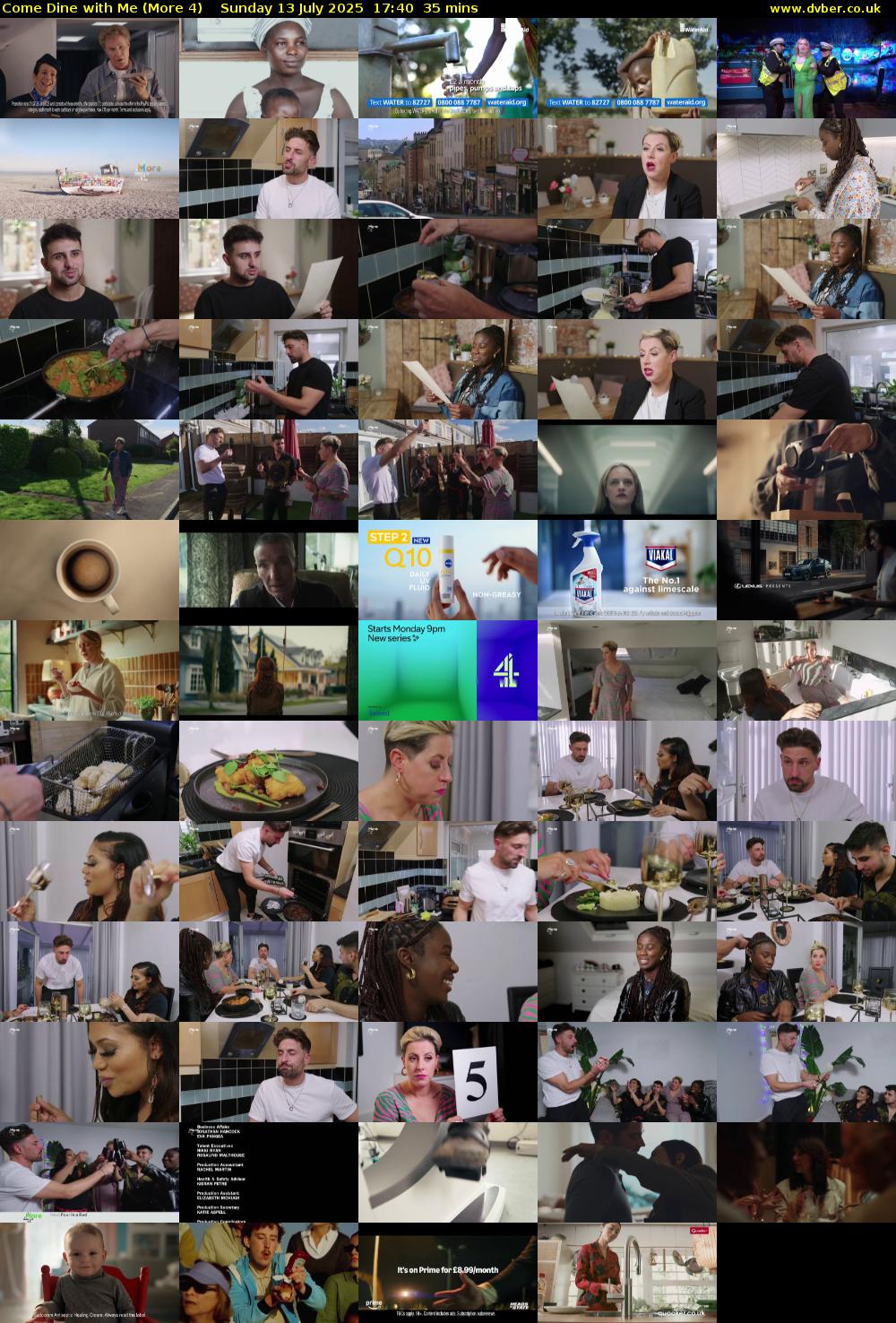 Come Dine with Me (More 4) Sunday 13 July 2025 17:40 - 18:15