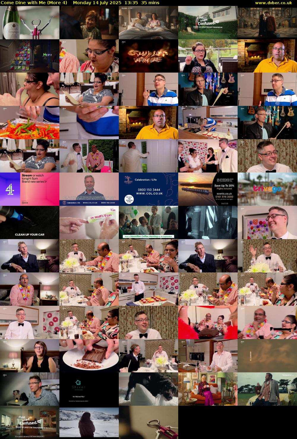 Come Dine with Me (More 4) Monday 14 July 2025 13:35 - 14:10
