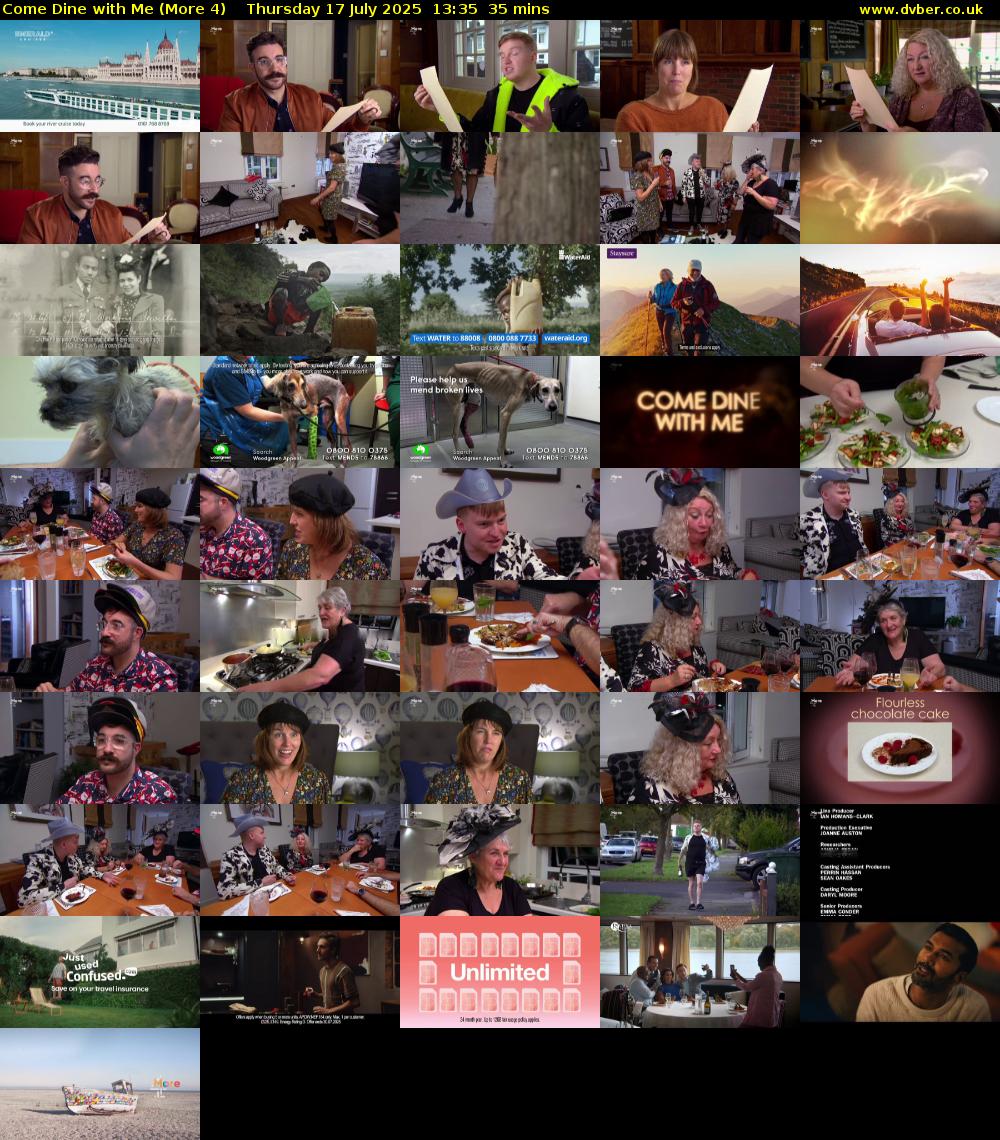 Come Dine with Me (More 4) Thursday 17 July 2025 13:35 - 14:10