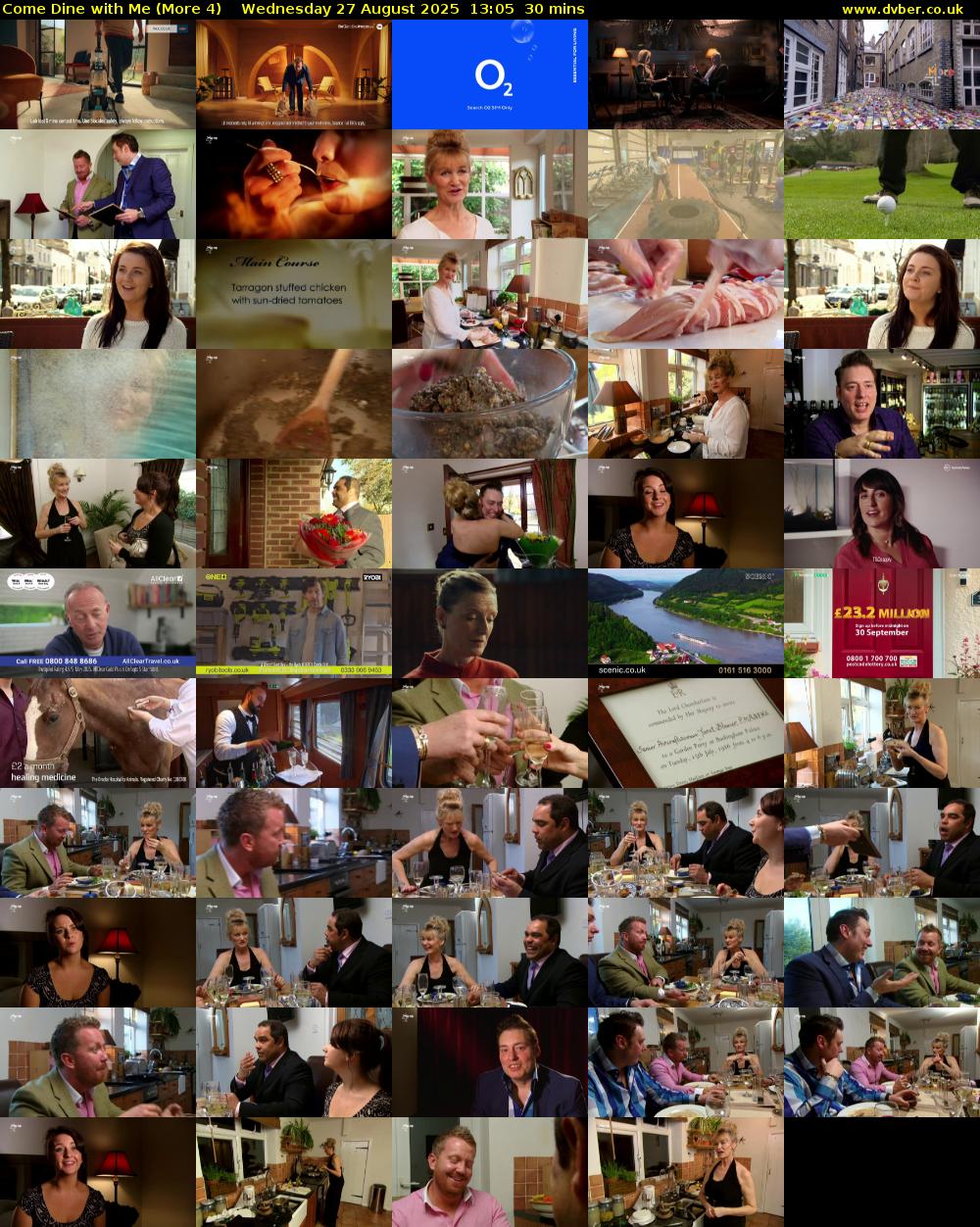 Come Dine with Me (More 4) Wednesday 27 August 2025 13:05 - 13:35
