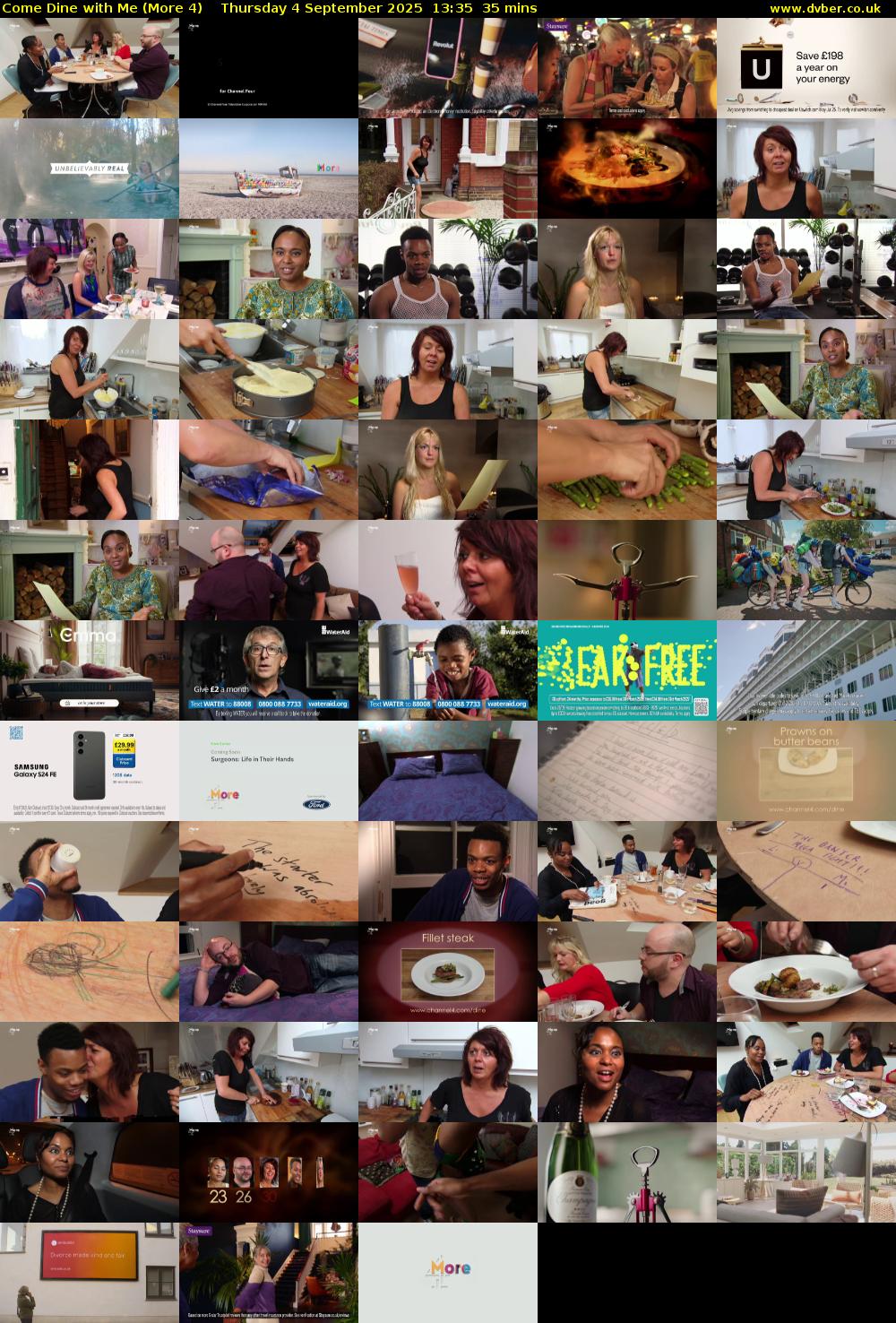 Come Dine with Me (More 4) Thursday 4 September 2025 13:35 - 14:10