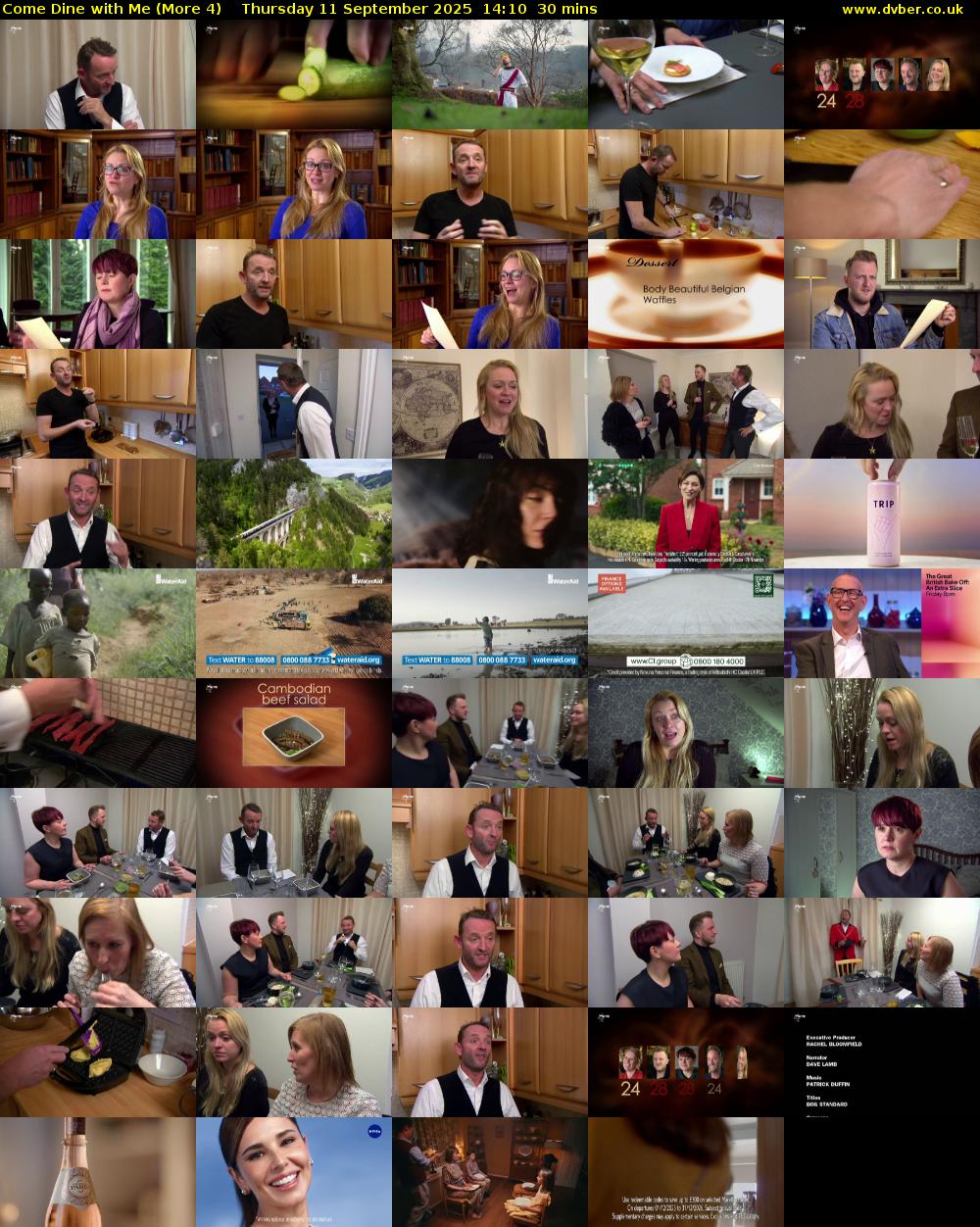 Come Dine with Me (More 4) Thursday 11 September 2025 14:10 - 14:40