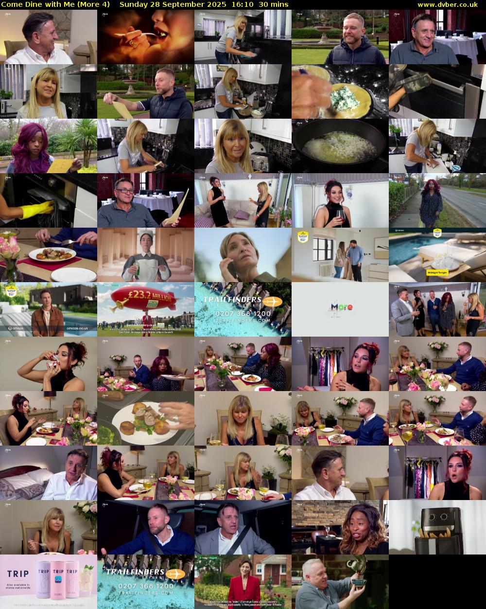 Come Dine with Me (More 4) Sunday 28 September 2025 16:10 - 16:40
