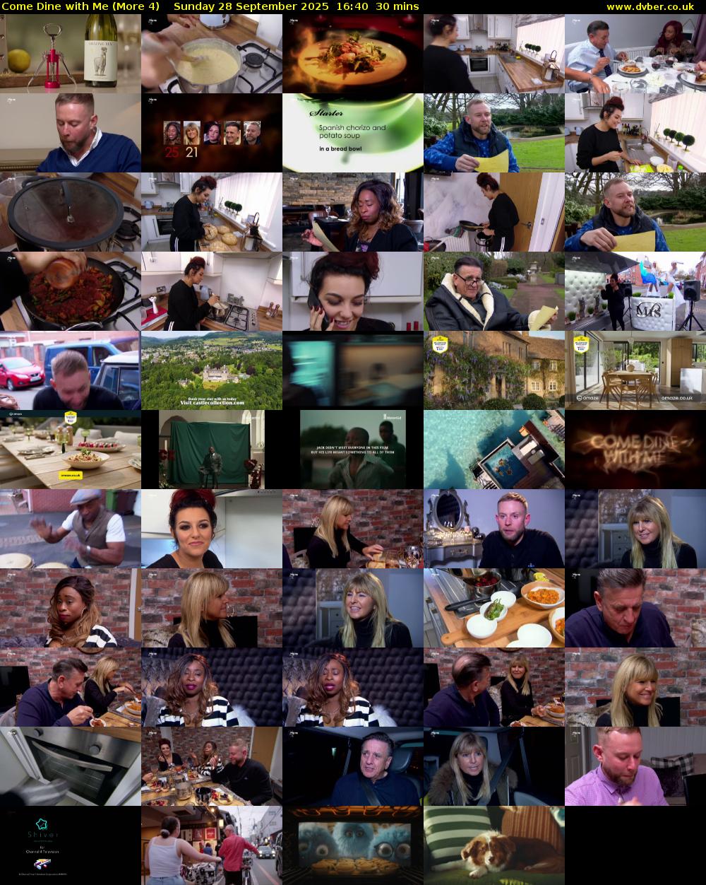 Come Dine with Me (More 4) Sunday 28 September 2025 16:40 - 17:10