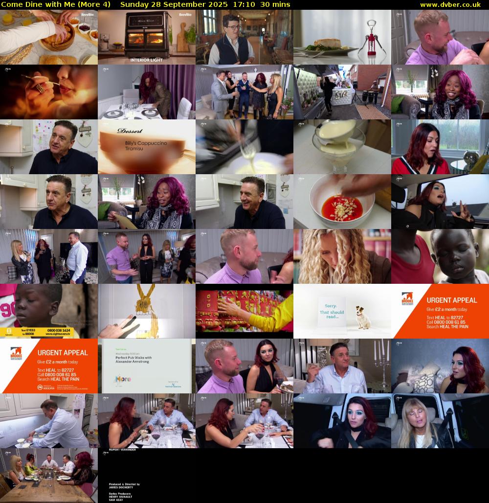 Come Dine with Me (More 4) Sunday 28 September 2025 17:10 - 17:40