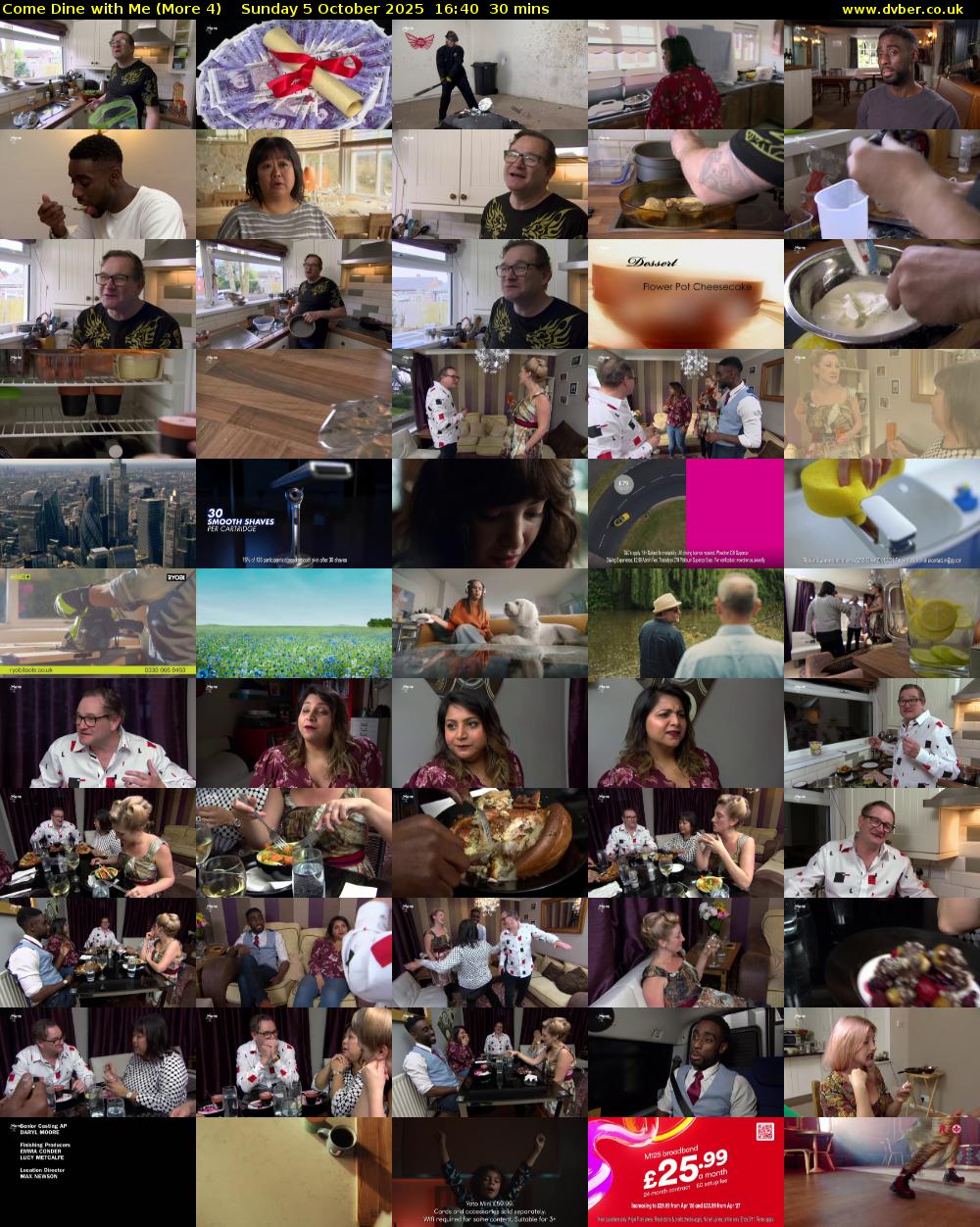 Come Dine with Me (More 4) Sunday 5 October 2025 16:40 - 17:10