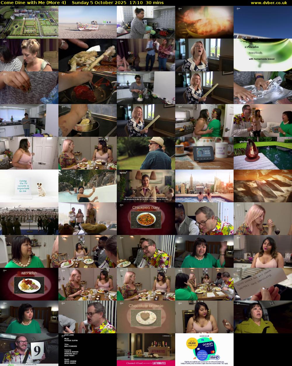 Come Dine with Me (More 4) Sunday 5 October 2025 17:10 - 17:40