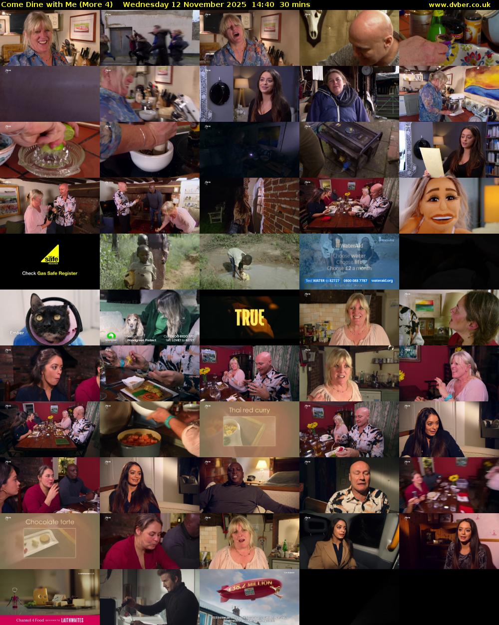 Come Dine with Me (More 4) Wednesday 12 November 2025 14:40 - 15:10
