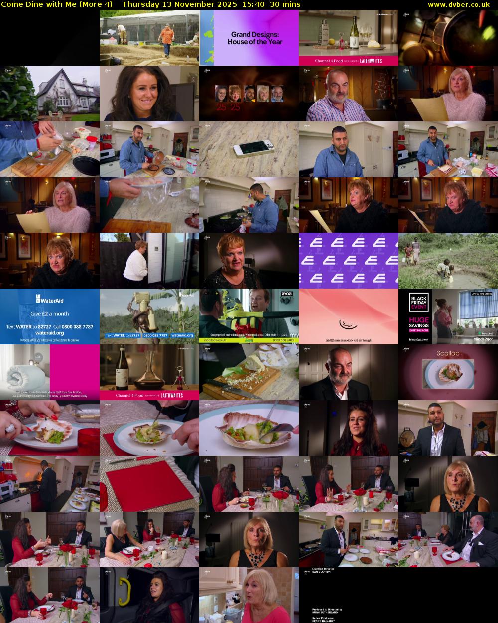 Come Dine with Me (More 4) Thursday 13 November 2025 15:40 - 16:10