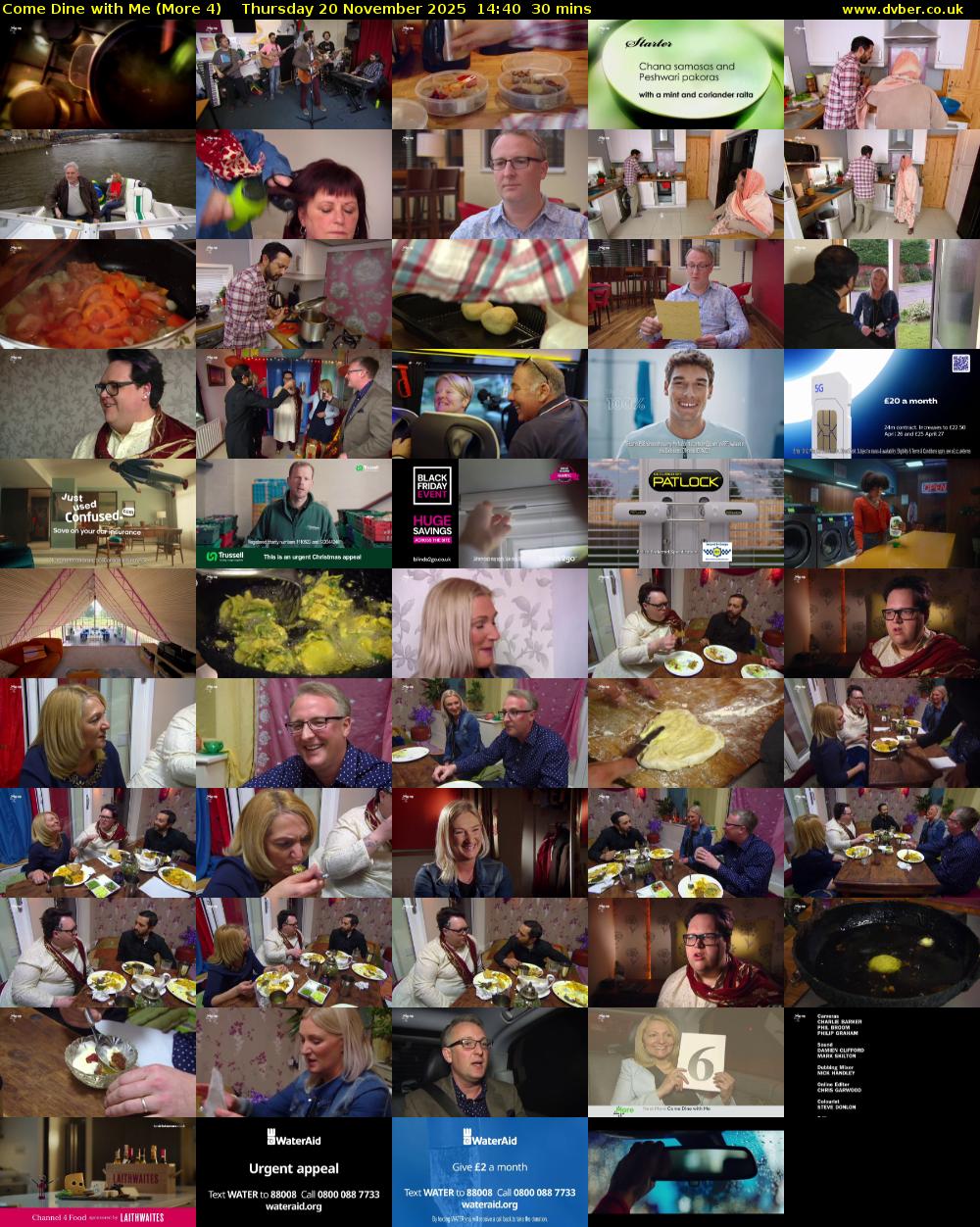 Come Dine with Me (More 4) Thursday 20 November 2025 14:40 - 15:10