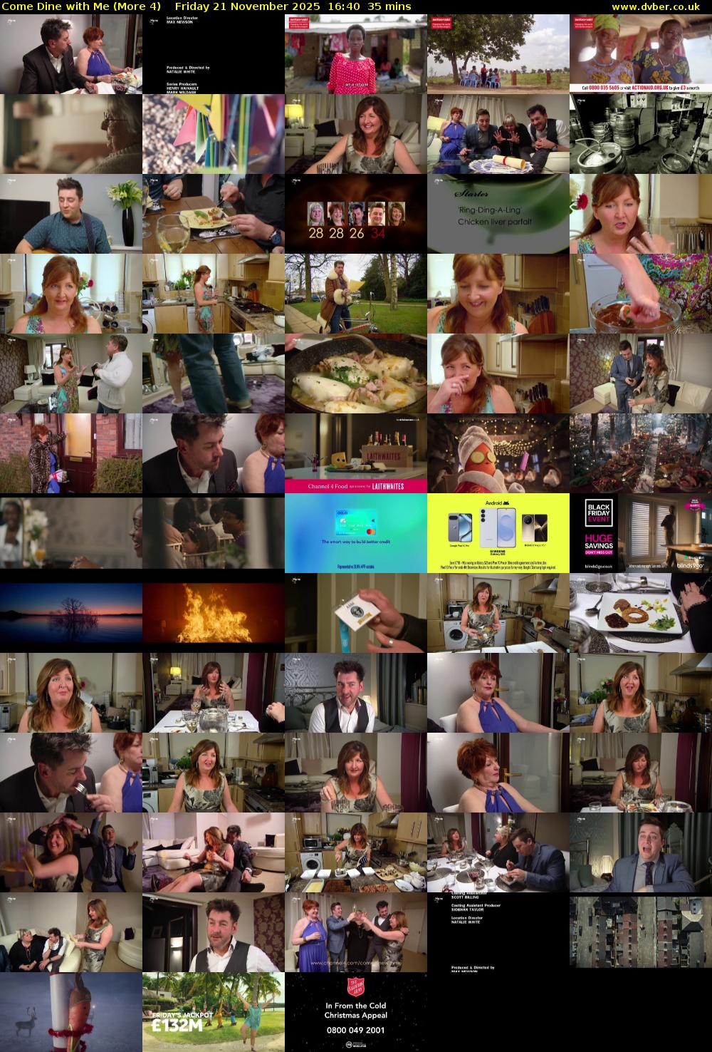 Come Dine with Me (More 4) Friday 21 November 2025 16:40 - 17:15