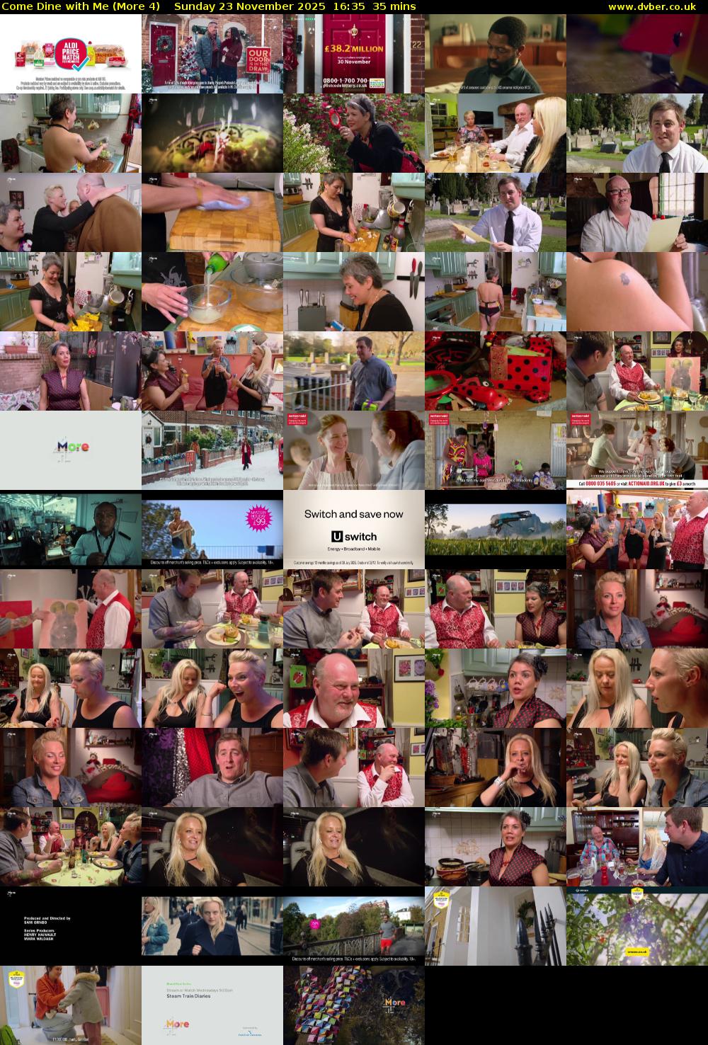 Come Dine with Me (More 4) Sunday 23 November 2025 16:35 - 17:10