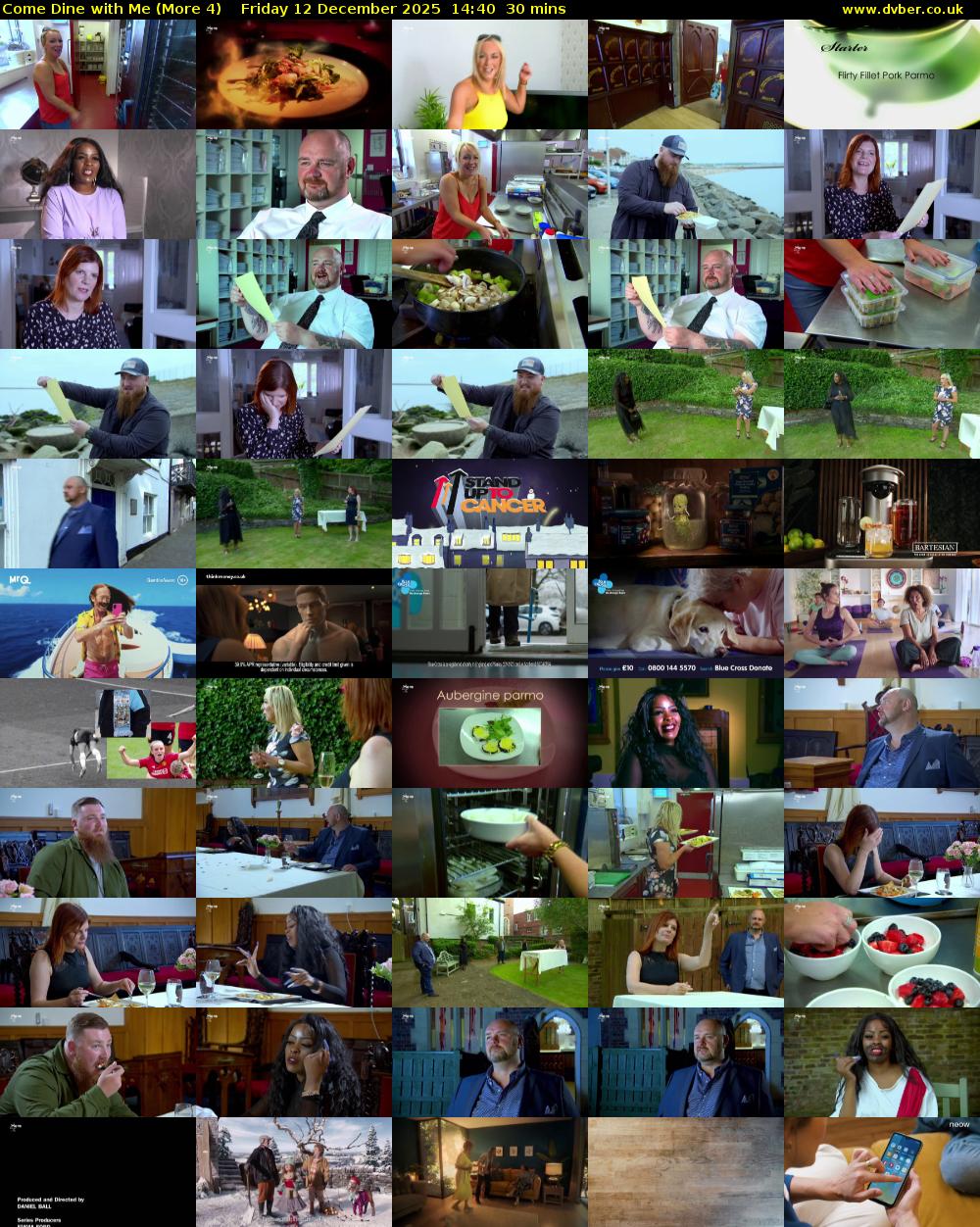 Come Dine with Me (More 4) Friday 12 December 2025 14:40 - 15:10