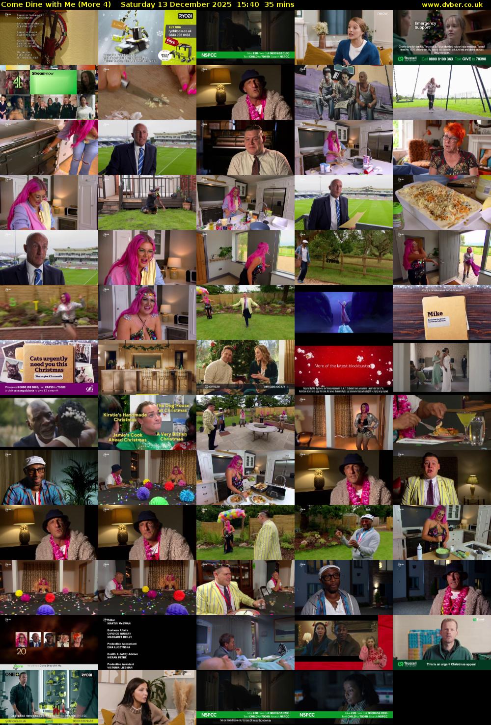 Come Dine with Me (More 4) Saturday 13 December 2025 15:40 - 16:15