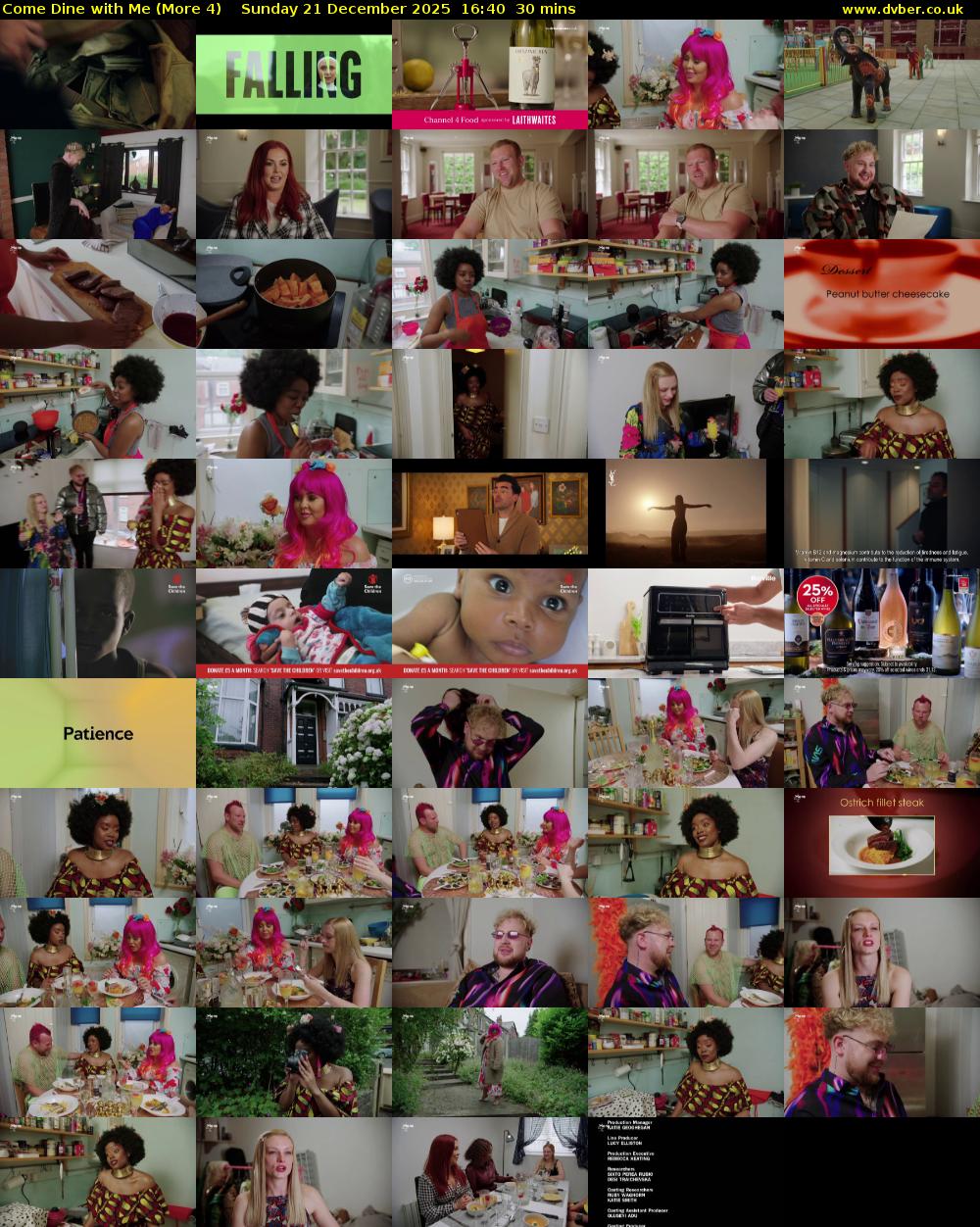 Come Dine with Me (More 4) Sunday 21 December 2025 16:40 - 17:10