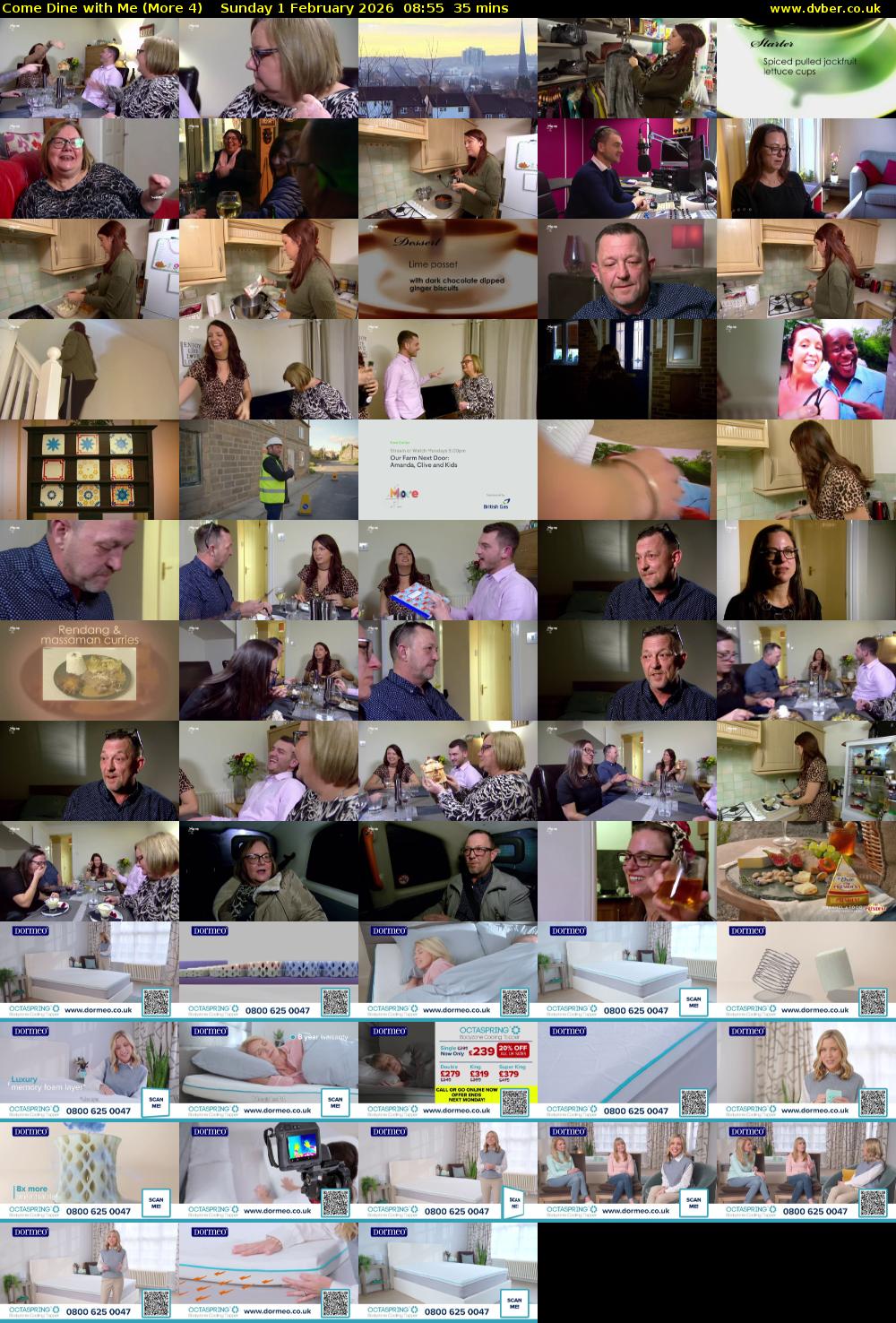 Come Dine with Me (More 4) Sunday 1 February 2026 08:55 - 09:30