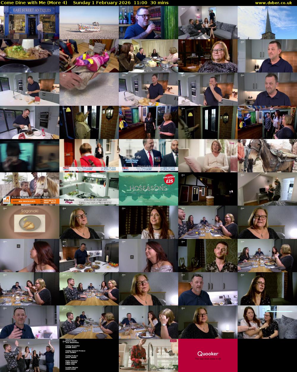 Come Dine with Me (More 4) Sunday 1 February 2026 11:00 - 11:30