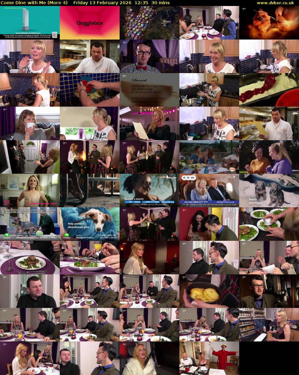 Come Dine with Me (More 4) Friday 13 February 2026 12:35 - 13:05
